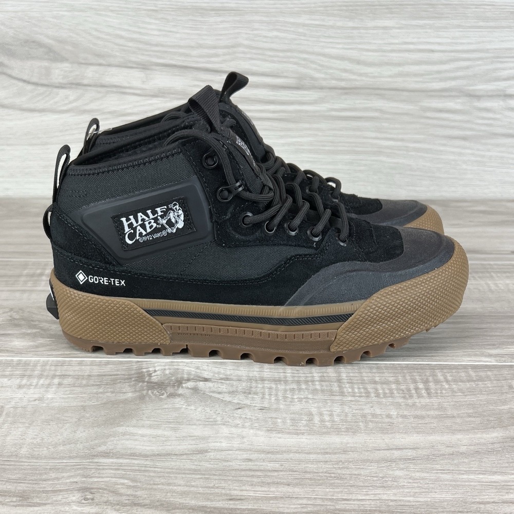 Vans MTE Half Cab GORE-TEX Insulated Shoe Black Gum Size Mens 6.5 / Women's 8 - Picture 3 of 9